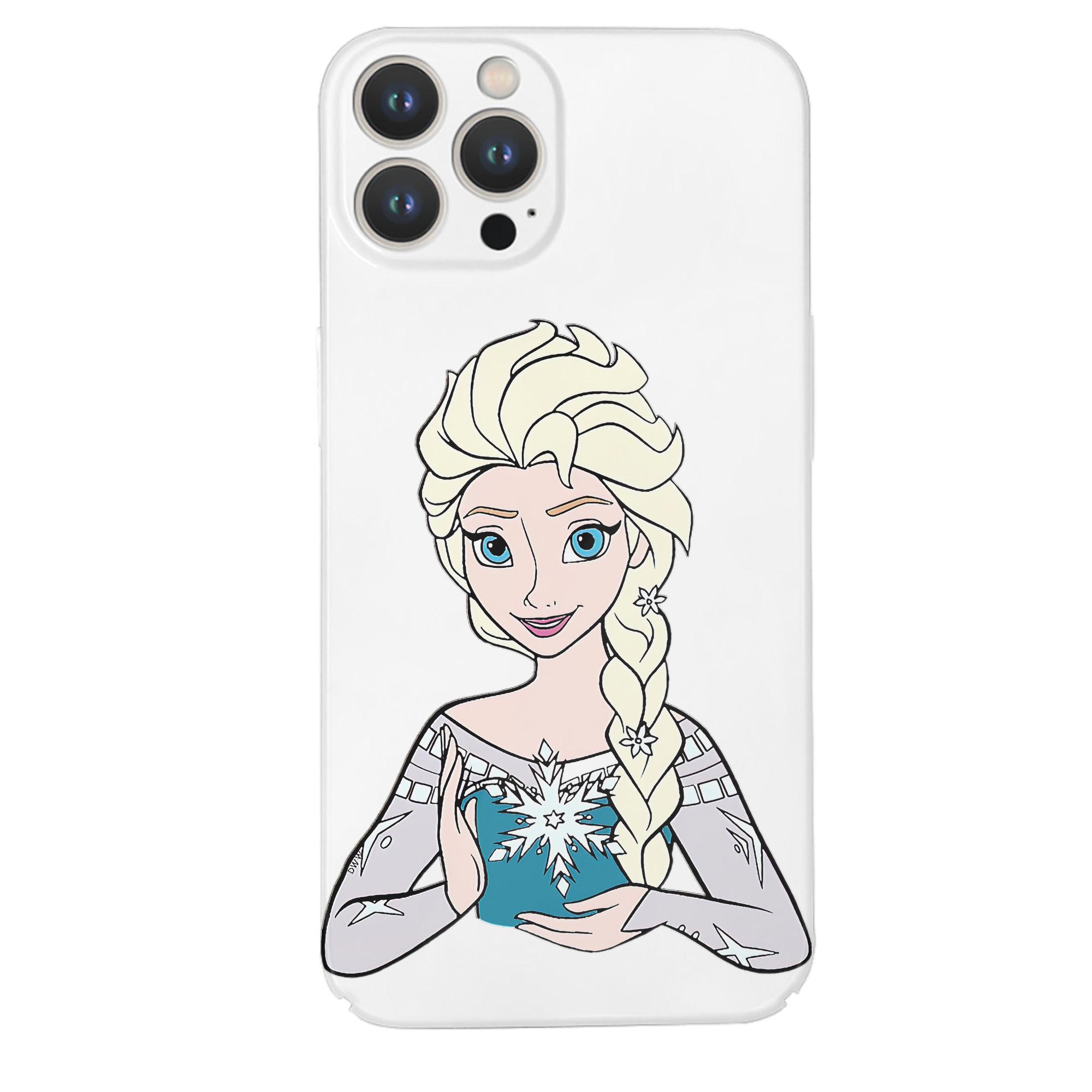 （画像用） アナと雪の女王 アンナ エルサ Frozen Anna Elsa 【iPhone 14シリーズ対応】ハードケース